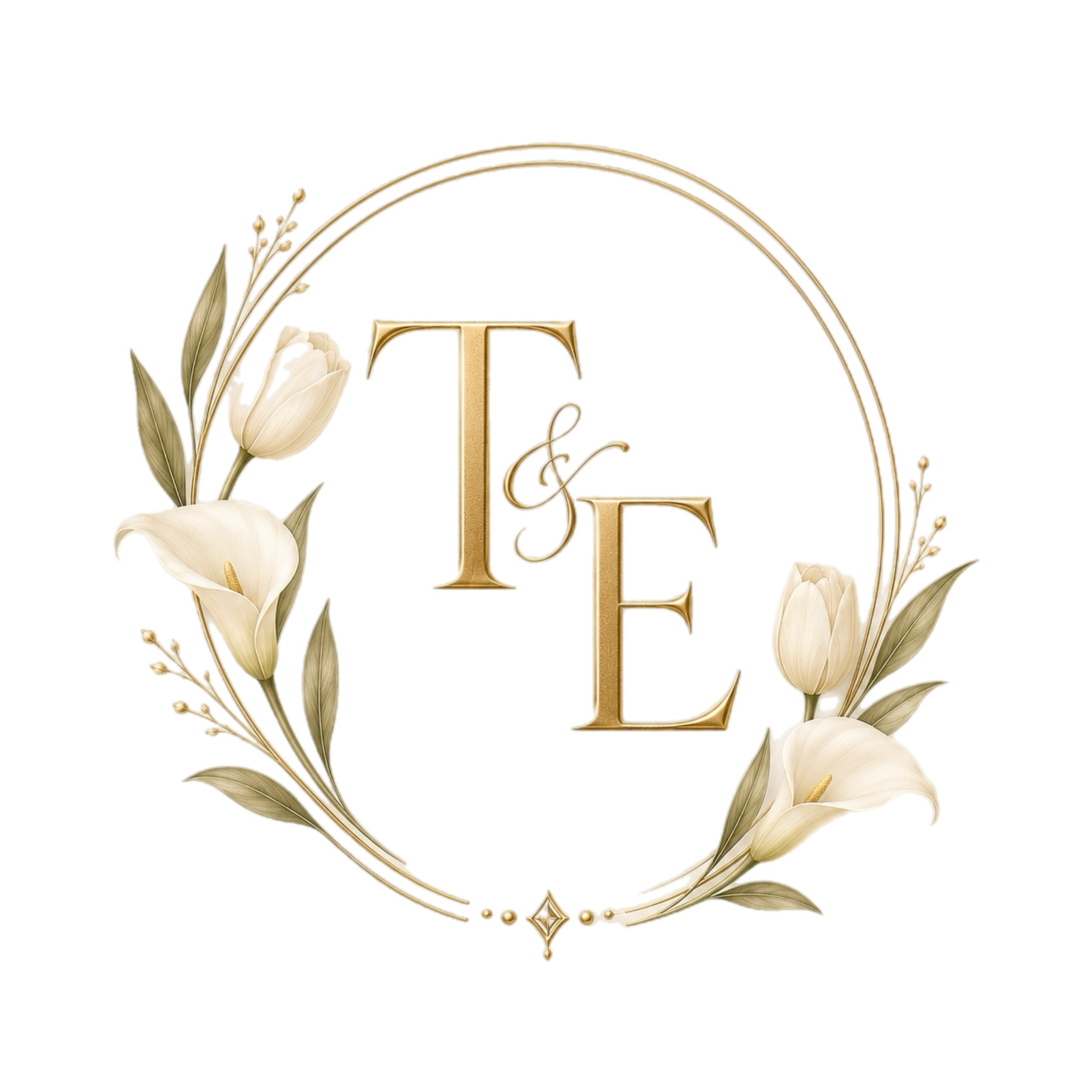 Monograma T & E